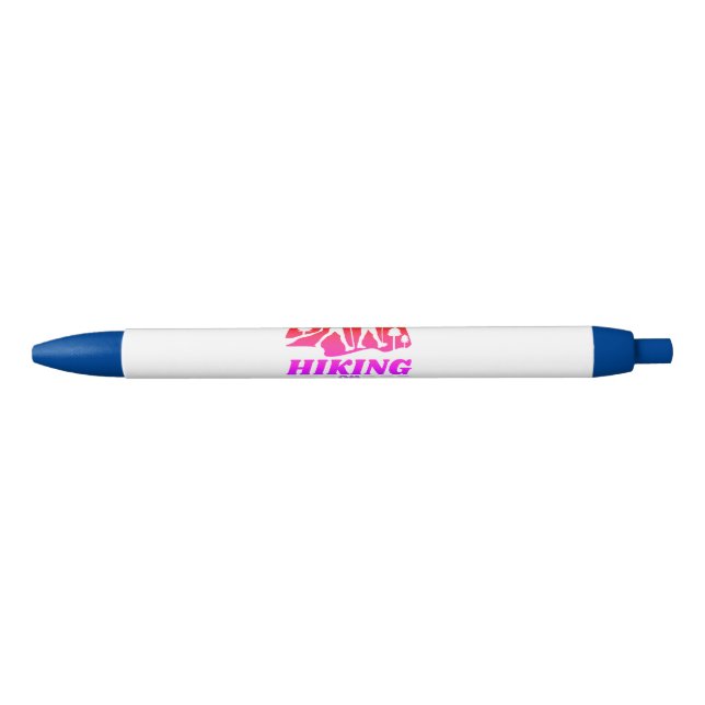 Hiking or Trekking Black Ink Pen (Front)