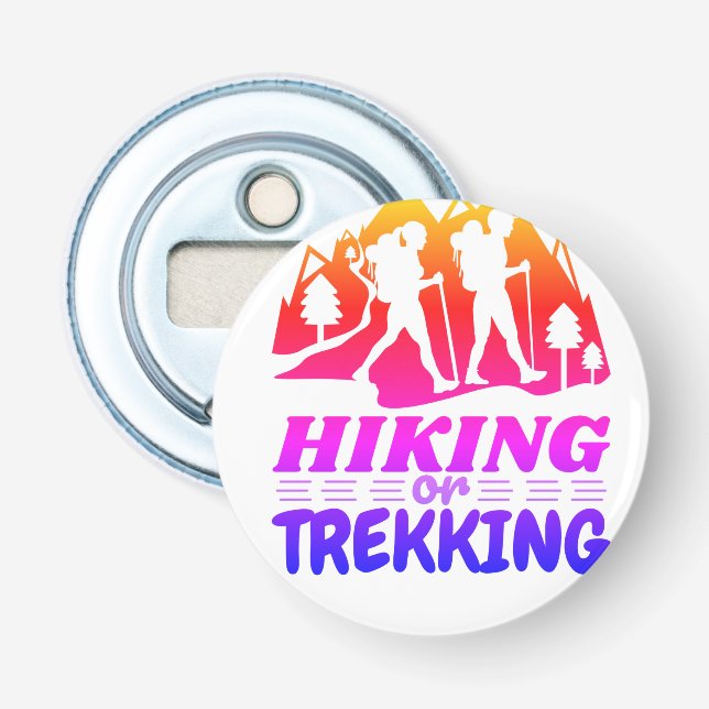 Hiking or Trekking Bottle Opener (Front)
