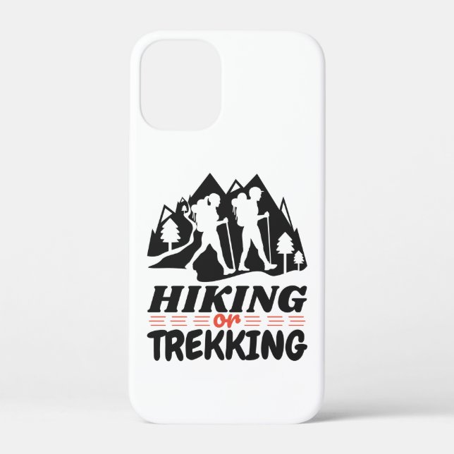 Hiking or Trekking Case-Mate iPhone Case (Back)