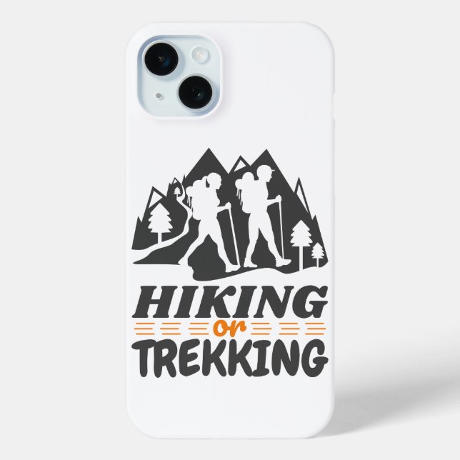 Hiking or Trekking Case-Mate iPhone Case (Back)