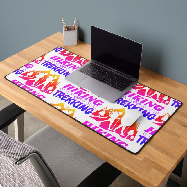 Hiking or Trekking Desk Mat (Office 2)