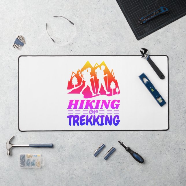 Hiking or Trekking Desk Mat (Workstation)