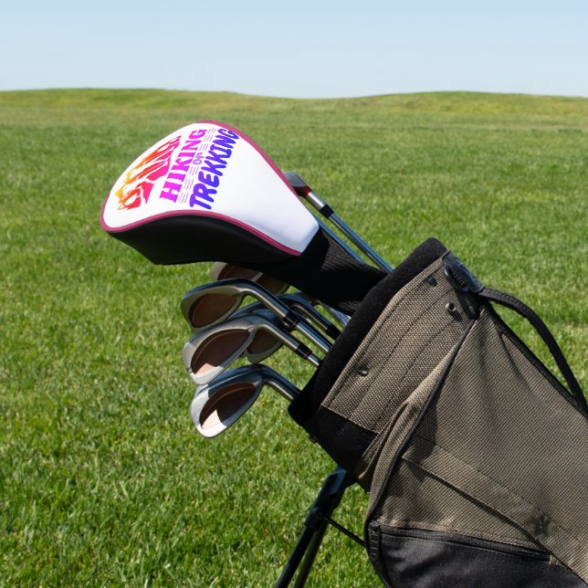 Hiking or Trekking Golf Head Cover (In Situ)