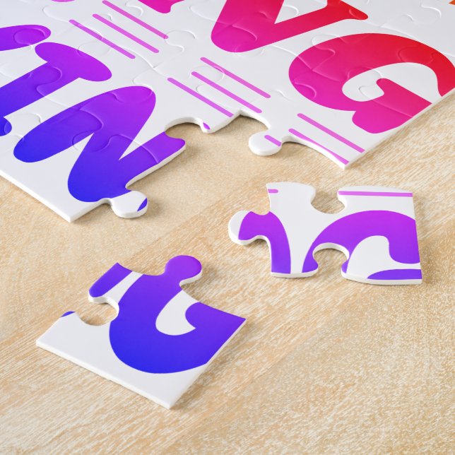 Hiking or Trekking Jigsaw Puzzle (Side)