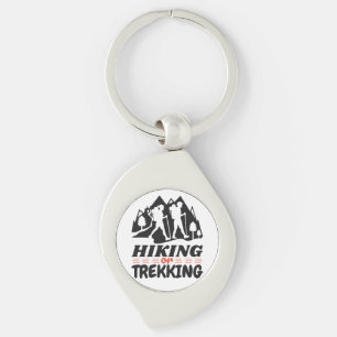 Hiking or Trekking Key Ring
