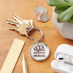 Hiking or Trekking Key Ring