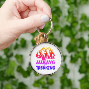 Hiking or Trekking Key Ring