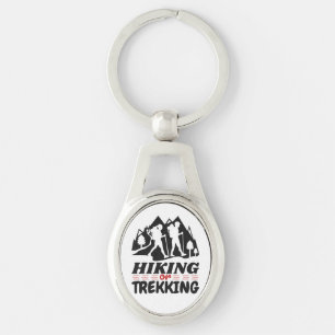 Hiking or Trekking Key Ring