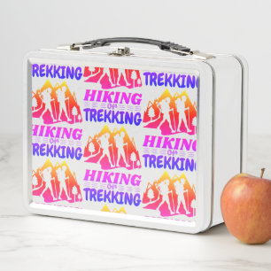 Hiking or Trekking Metal Lunch Box