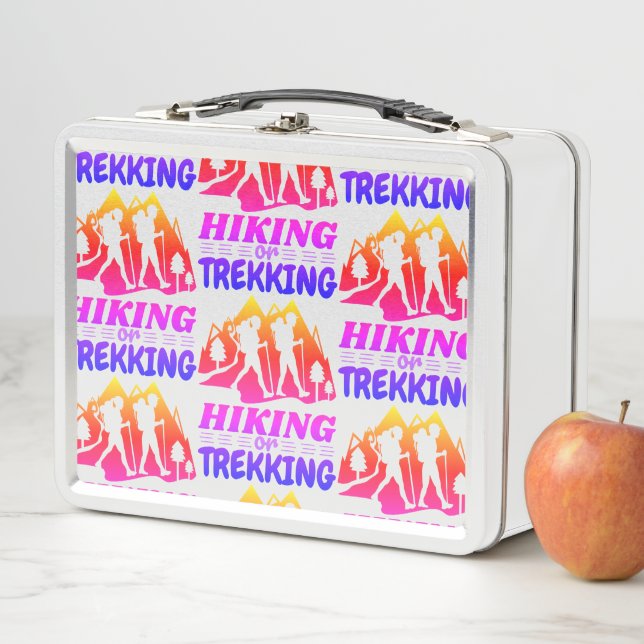Hiking or Trekking Metal Lunch Box (In Situ)