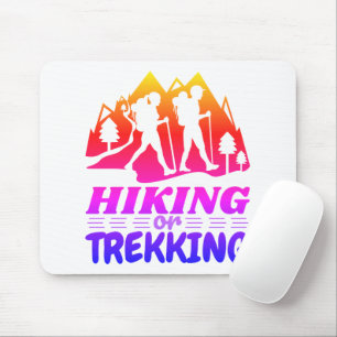 Hiking or Trekking Mouse Pad