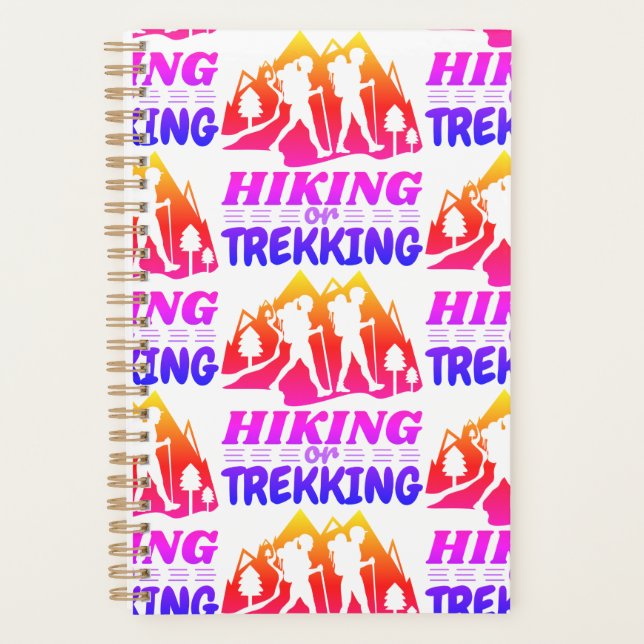 Hiking or Trekking Planner (Front)