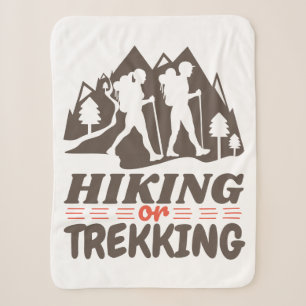 Hiking or Trekking Sherpa Blanket