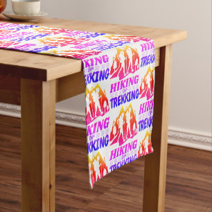Hiking or Trekking Short Table Runner