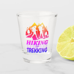 Hiking or Trekking Shot Glass