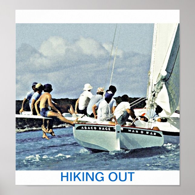 HIKING OUT ON MAN O WAR POSTER (Front)