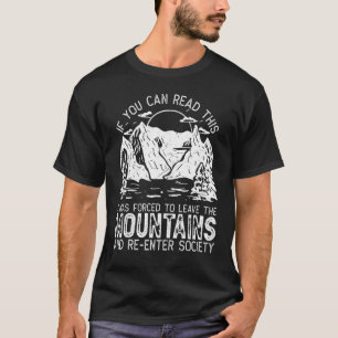 Hiking Outdoor Camper Hike Nature Mountain Hiker T-Shirt