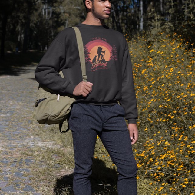 Hiking outdoor dog dad dog mom adventure sweatshirt (Creator Uploaded)