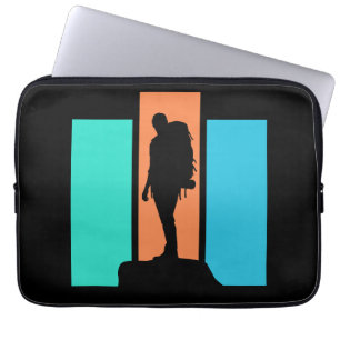 Hiking Outdoors Nature Adventure Exploration Laptop Sleeve