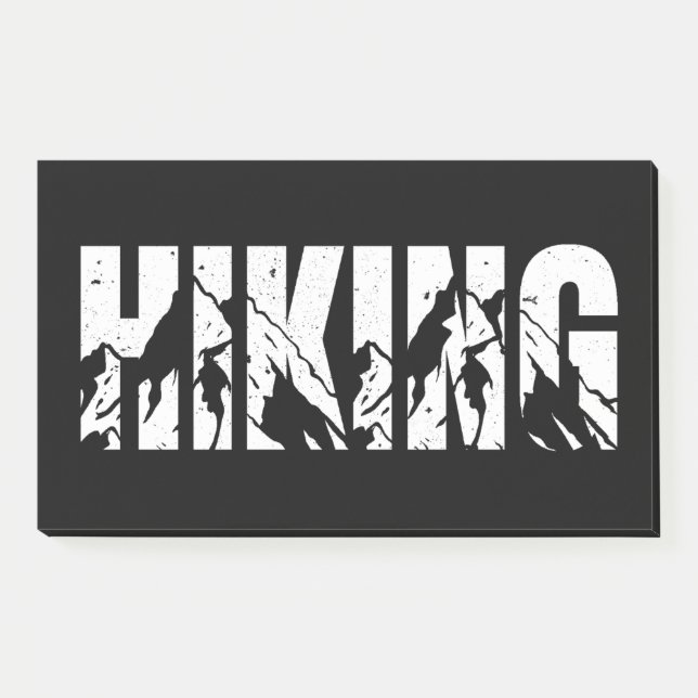 Hiking Post-it Notes (Front)