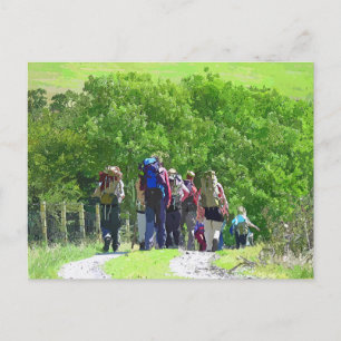 HIKING POSTCARD