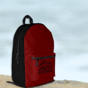 Hiking red Backpack for Nature Lovers