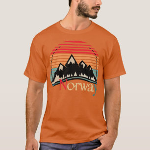 Hiking Scandinavia Norwegian Gift Norway T-Shirt