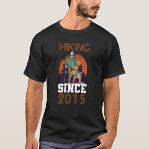 Hiking since 2015 T-Shirt