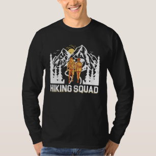 Hiking Squad Camping Hiking Team Outdoor Activity  T-Shirt
