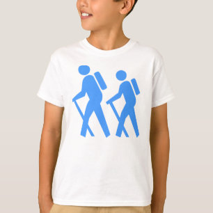 Hiking Symbol Hiking Symbol T-Shirt