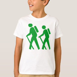 Hiking Symbol Hiking Symbol T-Shirt