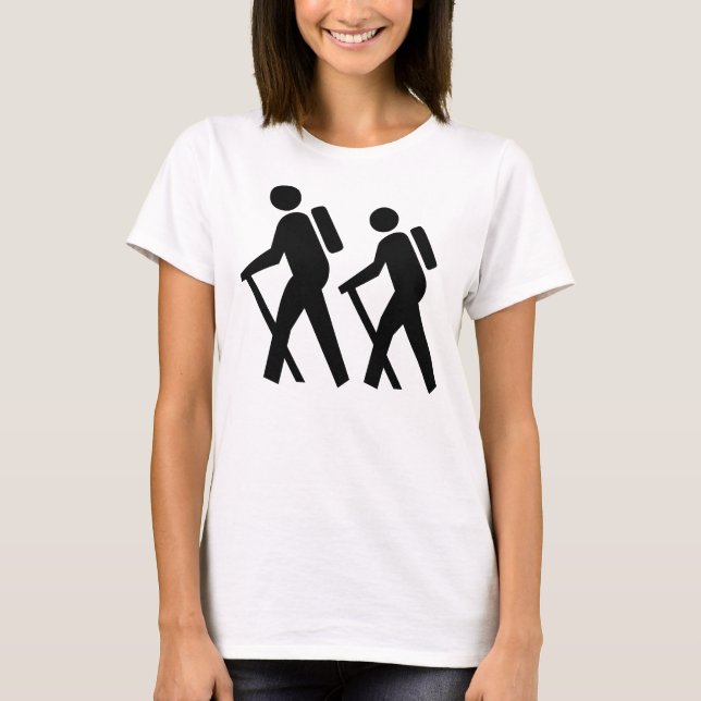 Hiking Symbol T-Shirt (Front)