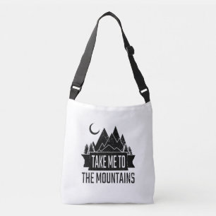 Hiking - Take Me To The Mountains Crossbody Bag