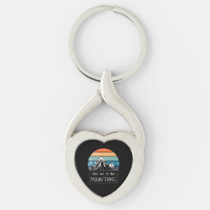 Hiking - Take Me To The Mountains Key Ring