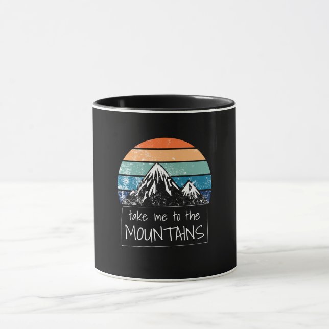 Hiking - Take Me To The Mountains Mug (Center)