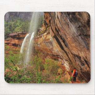 Hiking The Emerald Pools Trail in Zion National Mouse Pad