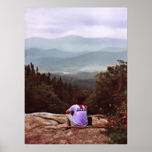 Hiking the Wilderness Poster