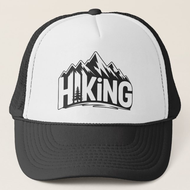 Hiking Trucker Hat (Front)