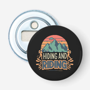 Hiking Where Journeys Become Adventures Bottle Opener