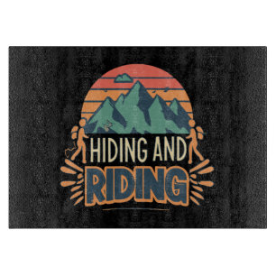 Hiking Where Journeys Become Adventures Cutting Board