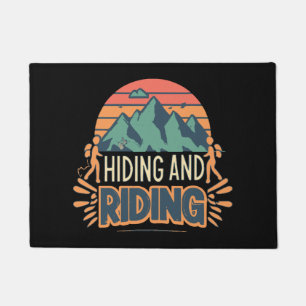 Hiking Where Journeys Become Adventures Doormat