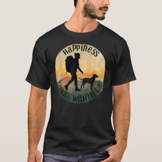 Hiking With Labrador Retriever For Women And Girls T-Shirt