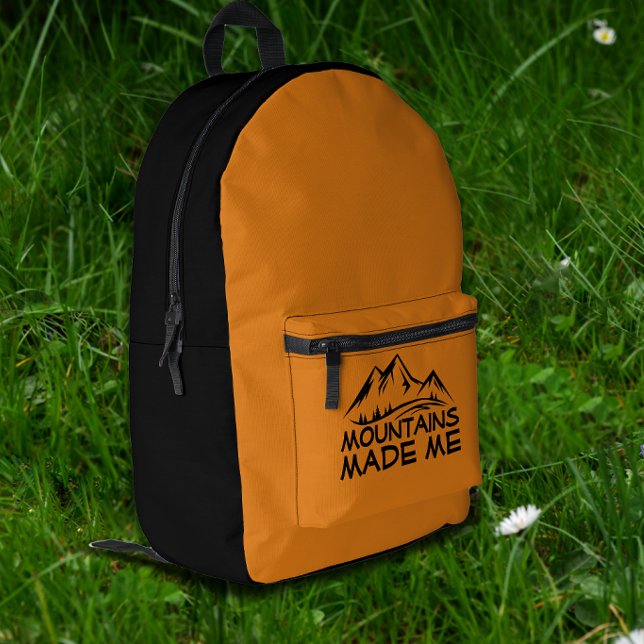 Hiking yellow Backpack for Nature Lovers (Creator Uploaded)