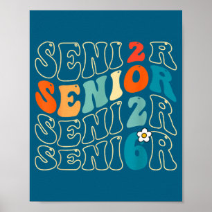 Hilarious 2026 Senior Grad Groovy 2026 Graduation Poster