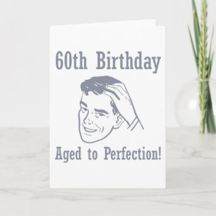 Hilarious 60th Birthday Gifts Card