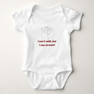 "Hilarious & Adorable: Customised Baby Bodysuit