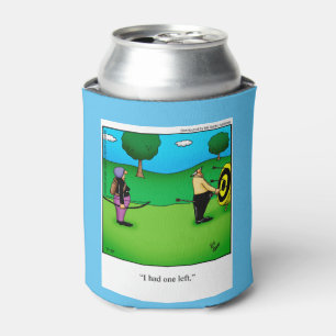 Hilarious Archery Humour Can Cooler Gift