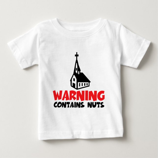Hilarious atheist baby T-Shirt (Front)