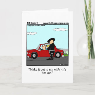 Hilarious BirthdayHumor Greeting Card