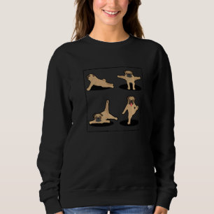 Hilarious Boxer Dog Pets Enthusiast Contemplation Sweatshirt